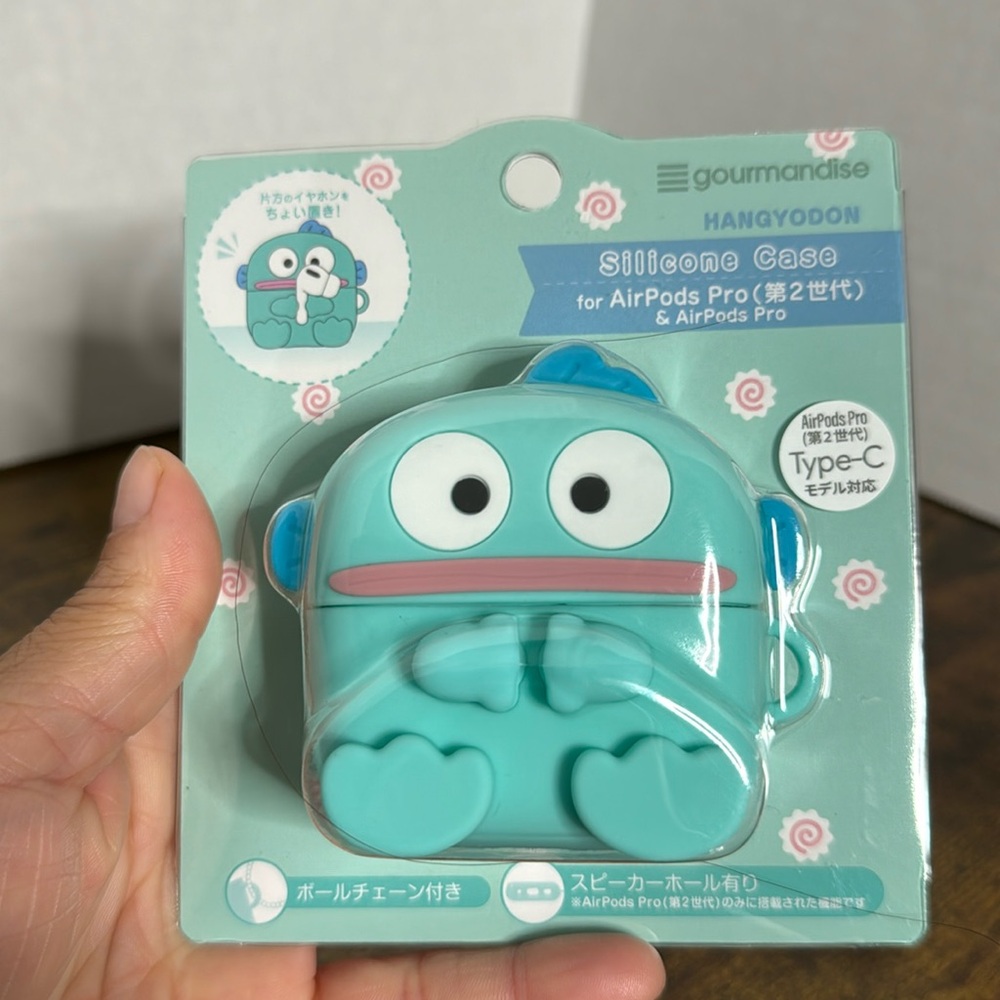 Sanrio Hangyodon AirPods Pro Silicone Case 2nd Generation New Sealed Japan